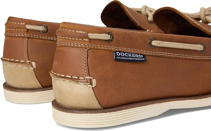 Dockers Darnell Men's Slip on Shoes Dark Tan : 13 D - Medium, Leather - Image 7