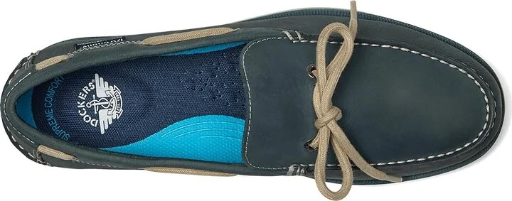 Dockers Darnell Men's Slip on Shoes Navy : 8 D - Medium, Leather - Image 2