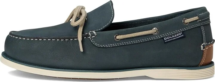 Dockers Darnell Men's Slip on Shoes Navy : 8 D - Medium, Leather - Image 6
