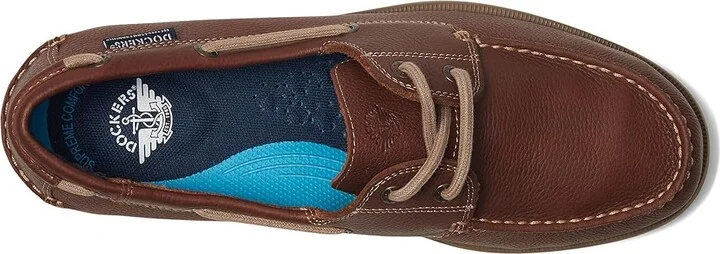 Dockers Dennison Men's Slip on Shoes Briar : 12 D - Medium, Leather - Image 2