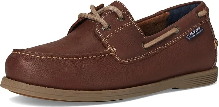 Dockers Dennison Men's Slip on Shoes Briar : 12 D - Medium, Leather - Image 5
