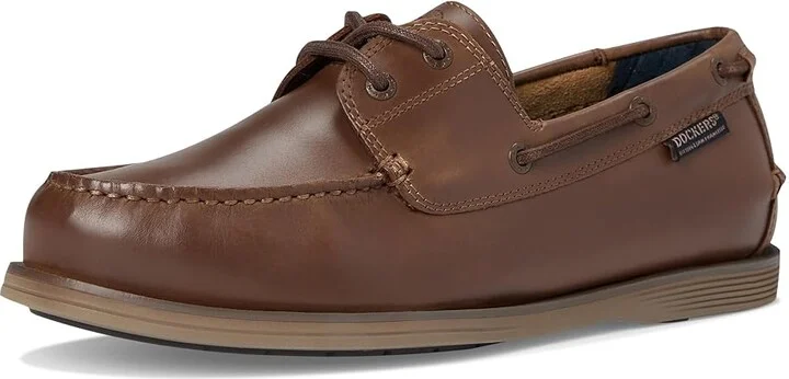 Dockers Dennison Men's Slip on Shoes Chestnut : 7 D - Medium, Leather - Image 5