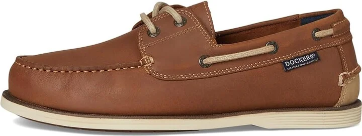 Dockers Dennison Men's Slip on Shoes Dark Brown : 9 D - Medium, Leather - Image 6