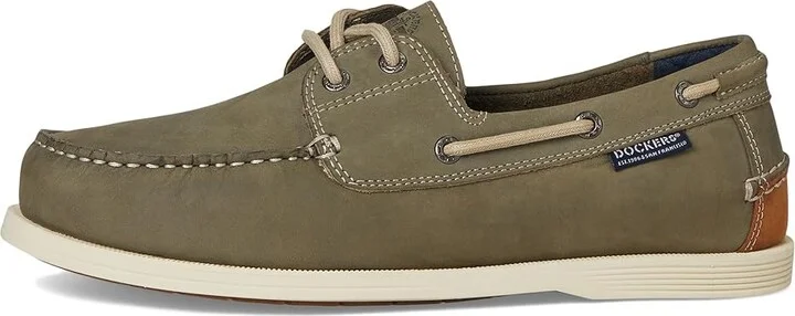 Dockers Dennison Men's Slip on Shoes Olive : 8.5 D - Medium, Leather - Image 6