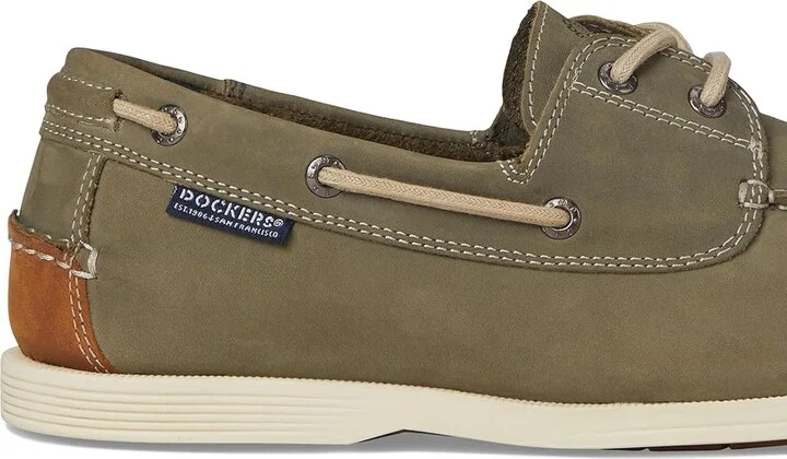 Dockers Dennison Men's Slip on Shoes Olive : 8.5 D - Medium, Leather - Image 7