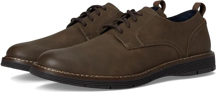 Dockers Easedale Men's Lace-up Boots Dark Brown : 7.5 D - Medium, EVA/Leather/Microfiber