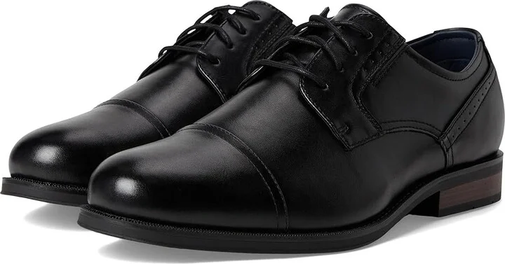 Dockers Echo Men's Slip on Shoes Black : 9 D - Medium, Leather/Polyester