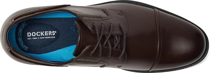 Dockers Echo Men's Slip on Shoes Chestnut : 7 D - Medium, Leather/Polyester - Image 2