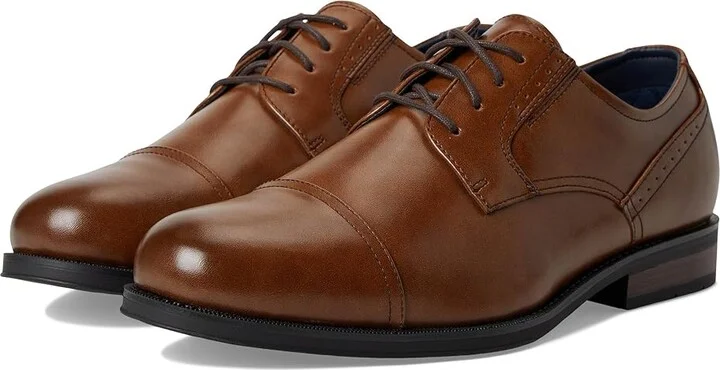 Dockers Echo Men's Slip on Shoes Cognac : 13 D - Medium, Leather/Polyester