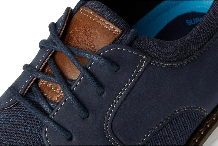Dockers Edgehill Men's Slip on Shoes Navy : 7.5 D - Medium, Leather - Image 7
