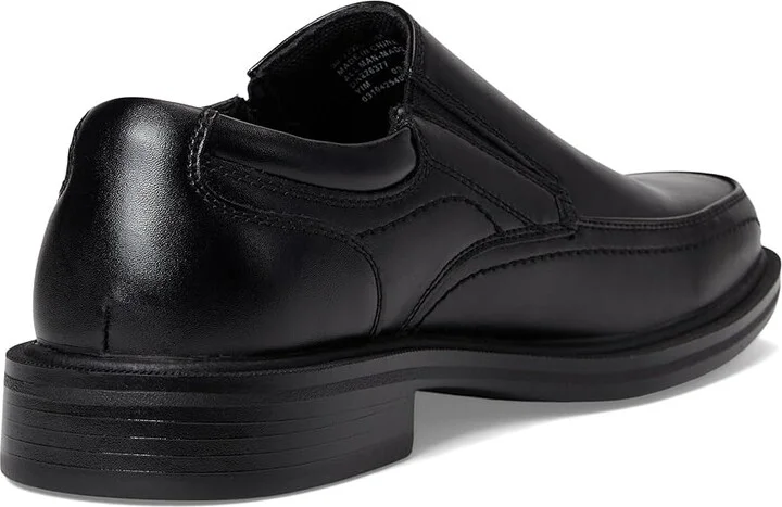 Dockers Edson Moc Toe Loafer Men's Plain Toe Shoes Black Polished Full Grain : 7 D - Medium, Full Grain leather - Image 5