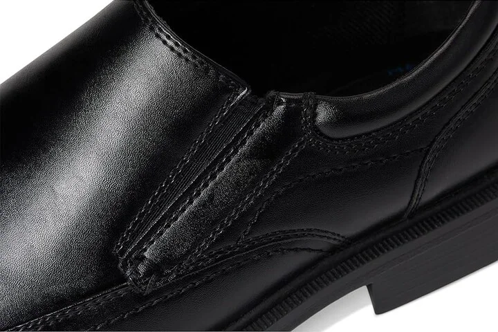 Dockers Edson Moc Toe Loafer Men's Plain Toe Shoes Black Polished Full Grain : 7 D - Medium, Full Grain leather - Image 8