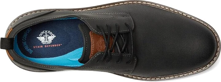Dockers Elmington Men's Slip on Shoes Black : 7 D - Medium, Faux Leather/Textile - Image 2