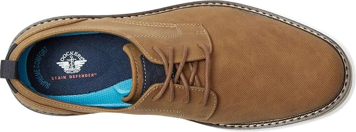Dockers Elmington Men's Slip on Shoes Dark Tan : 13 D - Medium, Faux Leather/Textile - Image 2