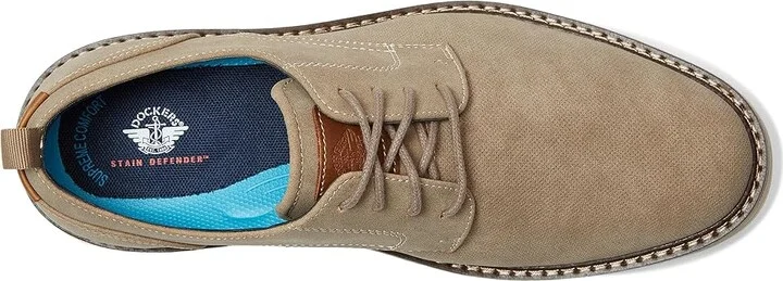 Dockers Elmington Men's Slip on Shoes Taupe : 9 D - Medium, Faux Leather/Textile - Image 2