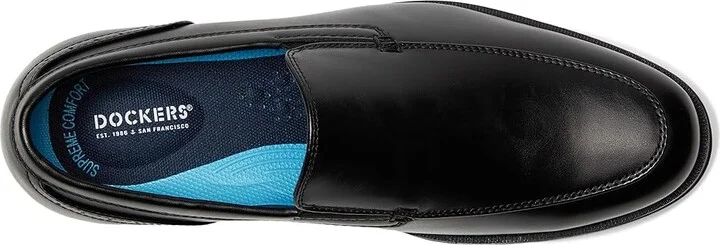 Dockers Eton Men's Slip on Shoes Black : 8.5 D - Medium, Leather - Image 2