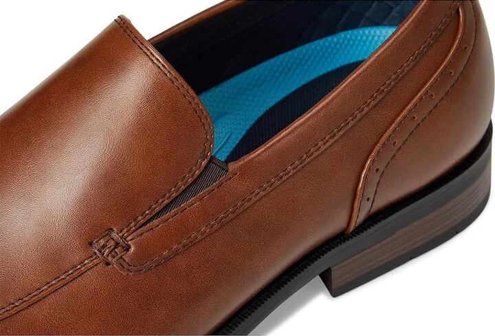 Dockers Eton Men's Slip on Shoes Cognac : 11.5 D - Medium, Leather - Image 7