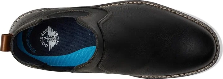Dockers Ettrick Men's Boots Black : 8 D - Medium, Leather/Rubber - Image 2