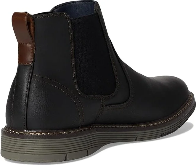 Dockers Ettrick Men's Boots Black : 8 D - Medium, Leather/Rubber - Image 4