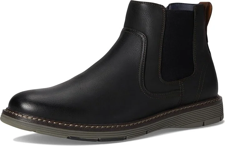 Dockers Ettrick Men's Boots Black : 8 D - Medium, Leather/Rubber - Image 5