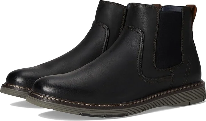 Dockers Ettrick Men's Boots Black : 8 D - Medium, Leather/Rubber