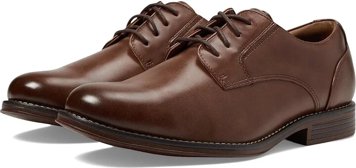Dockers Fairway Men's Plain Toe Shoes Mahogany : 10 E - Wide, Synthetic