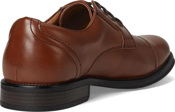 Dockers Garfield Men's Lace Up Cap Toe Shoes Tan : 9 D - Medium, Faux Leather - Image 4