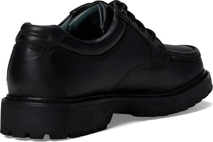Dockers Glacier Men's Lace Up Moc Toe Shoes Black : 7 D - Medium, Leather - Image 5