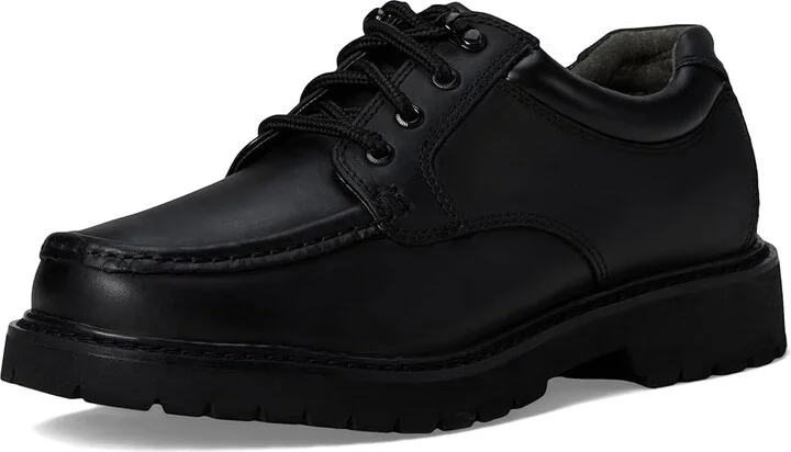 Dockers Glacier Men's Lace Up Moc Toe Shoes Black : 7 D - Medium, Leather - Image 6