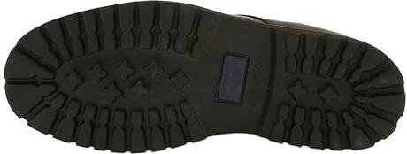 Dockers Glacier Men's Lace Up Moc Toe Shoes Dark Tan Leather : 7 D - Medium - Image 4