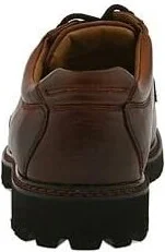 Dockers Glacier Men's Lace Up Moc Toe Shoes Dark Tan Leather : 7 D - Medium - Image 5
