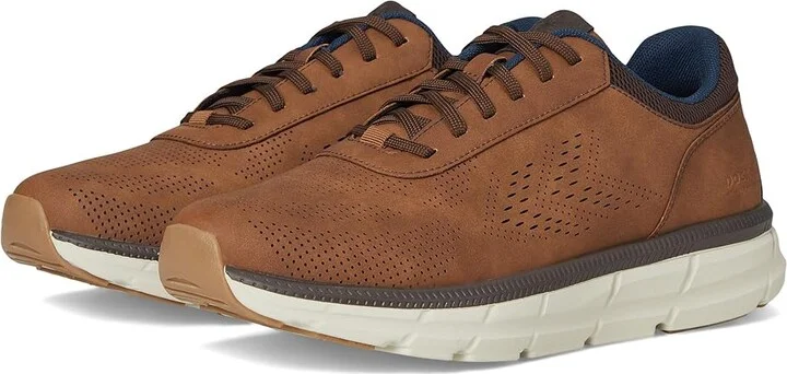 Dockers Go-2 Men's Slip on Shoes Dark Tan : 10 D - Medium, Faux Leather