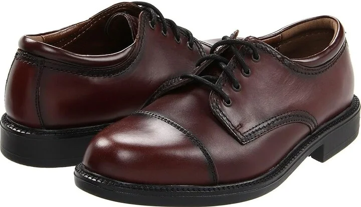 Dockers Gordon Cap Toe Oxford Men's Lace Up Cap Toe Shoes Antiqued Cordovan : 7 D - Medium, Leather