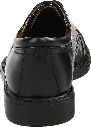 Dockers Gordon Cap Toe Oxford Men's Lace Up Cap Toe Shoes Black Polished : 7 D - Medium, Leather - Image 4