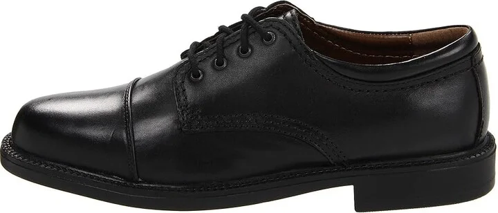 Dockers Gordon Cap Toe Oxford Men's Lace Up Cap Toe Shoes Black Polished : 7 D - Medium, Leather - Image 6