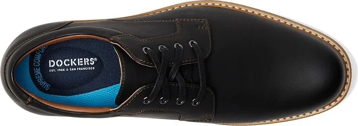 Dockers Handel Men's Lace-up Boots Black : 7.5 D - Medium, Leather - Image 2