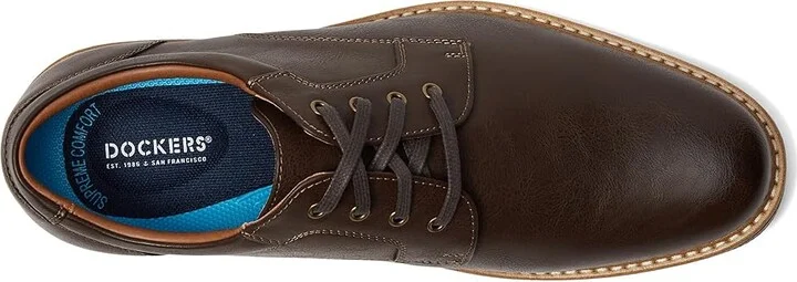 Dockers Handel Men's Lace-up Boots Dark Brown : 8 D - Medium, Leather - Image 2