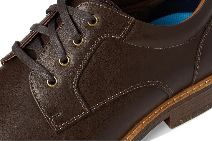 Dockers Handel Men's Lace-up Boots Dark Brown : 8 D - Medium, Leather - Image 7