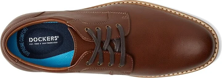 Dockers Handel Men's Lace-up Boots Dark Tan : 8 D - Medium, Leather - Image 2