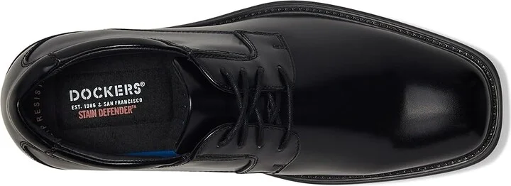 Dockers Irving Men's Shoes Black Polished : 7.5 D - Medium, Leather - Image 3