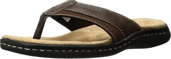 Dockers Laguna Thong Sandal Men's Shoes Briar : 7 D - Medium, Synthetic - Image 2