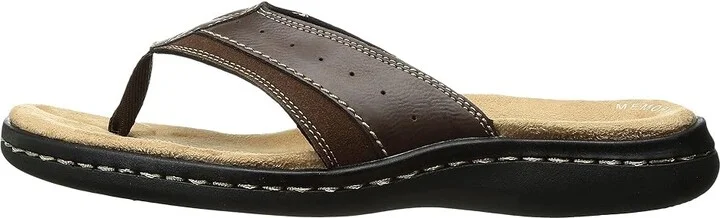 Dockers Laguna Thong Sandal Men's Shoes Briar : 7 D - Medium, Synthetic - Image 7