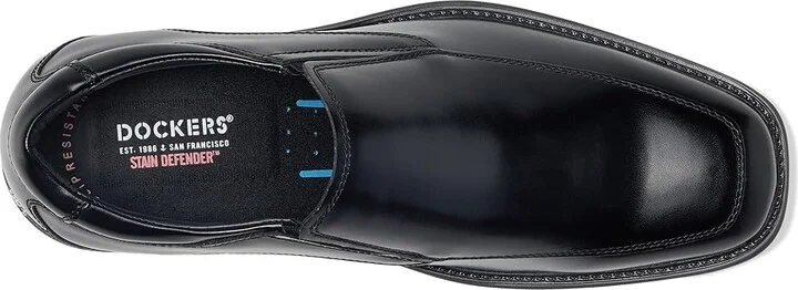 Dockers Lawton Men's Shoes Black Polished : 7 D - Medium, Leather - Image 3