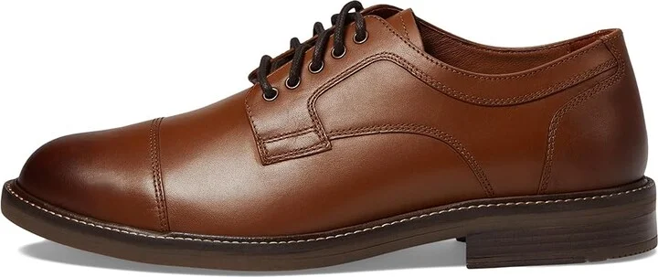 Dockers Longworth Men's Lace Up Wing Tip Shoes Butterscotch : 10.5 D - Medium, Leather - Image 6