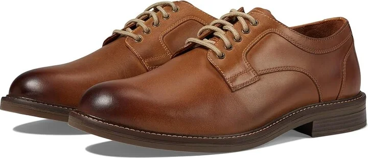 Dockers Ludgate Men's Lace Up Wing Tip Shoes Cognac : 7 D - Medium, Leather