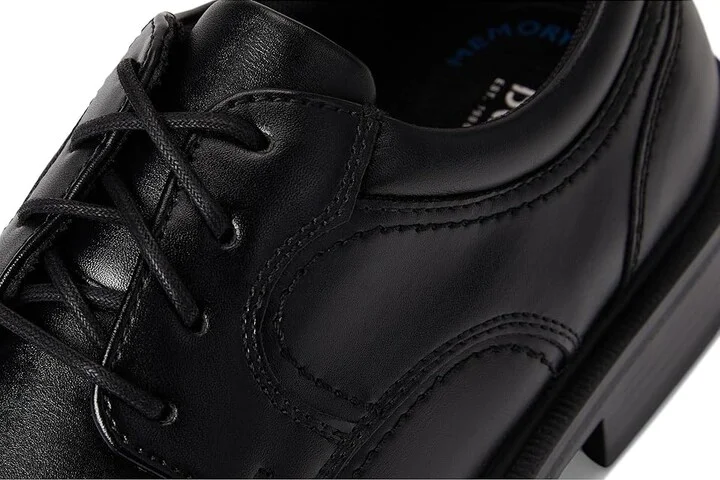 Dockers Manvel Moc Toe Oxford Men's Plain Toe Shoes Black Polished Full Grain : 7 D - Medium, Full Grain leather/Synthetic - Image 8