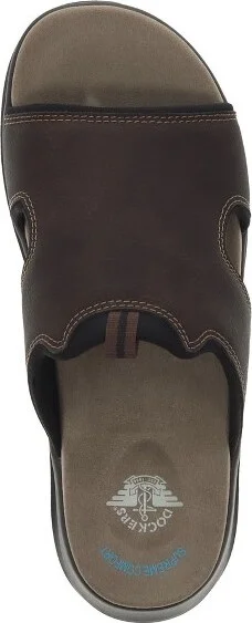 Dockers Mens Barlin Casual Slide Sandal Shoe, Black, Size - Image 3