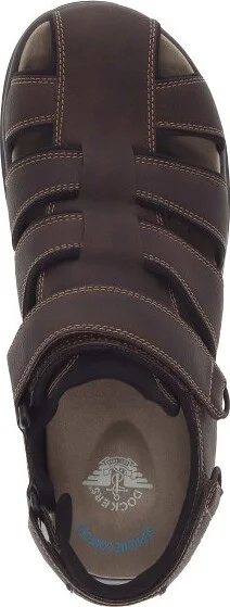 Dockers Mens Byrd Outdoor Sport Fisherman Sandal Shoe, Dark Brown/Black, Size - Image 2