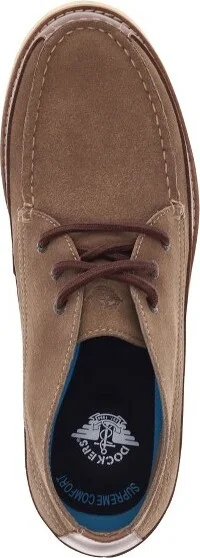 Dockers Mens Calgary Moc Toe Lace Up Dress Casual Ankle Boot, Taupe, Size - Image 2