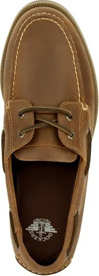 Dockers Mens Castaway Leather Boat Shoe, Raisin, Size 15 W - Image 8